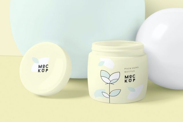 Download Cosmetic Packaging Bottle Jar Mockups Free Download