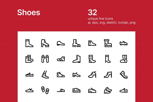 shoes site icons