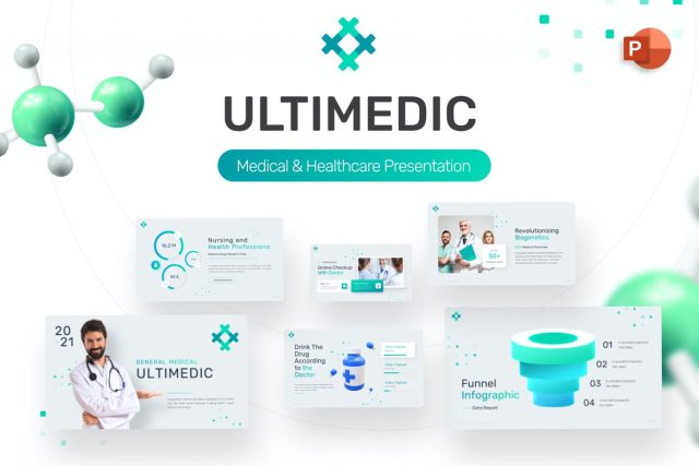 Ultimedic Medical Professional PowerPoint Template - Free Download