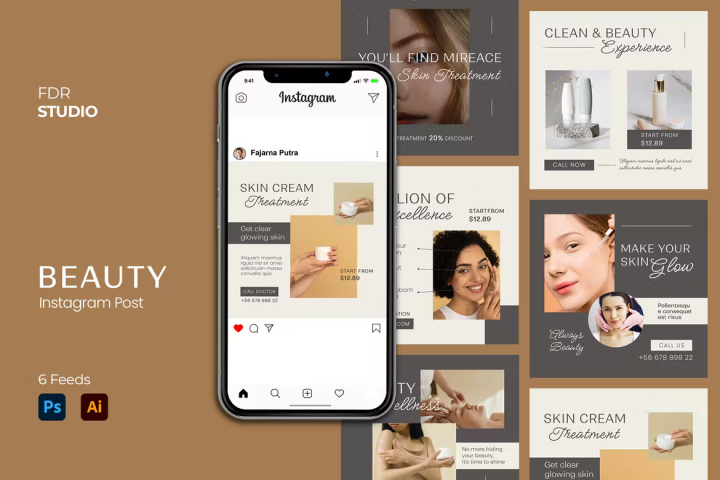 Beauty Instagram Post - Free Download