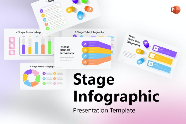 Stage Infographic PowerPoint Template - Free Download