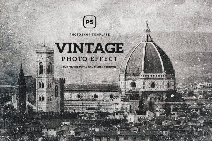 photoshop vintage effect download